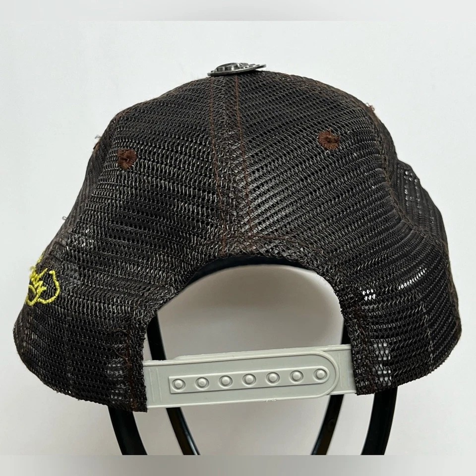 De colección Christian Audigier Ed Hardy Mata Lentamente Calavera Dragón Camionero Sombrero RARO Foto 4 de 4