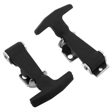  Rubber Cooler Latch Handle Stainless Steel Lock Buckle Replacements Heavy Duty