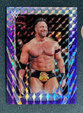 2025-26 Topps Chrome WWE LA Knight Purple Geometric #3/10 No.87