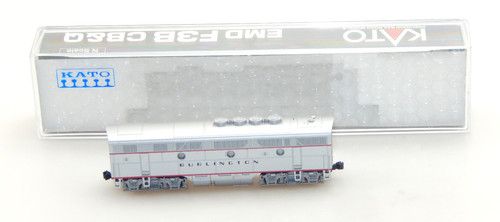 Kato Spur N 176-1307 B-Unit mit Antrieb F3B CB&Q | Zustand: Gebraucht