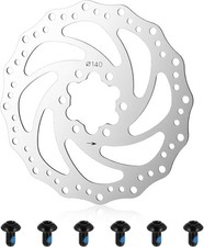 140mm Bike Disc Brakes Disc Brake Rotor with 6 Bolts Disk Brakes for Bike Electr