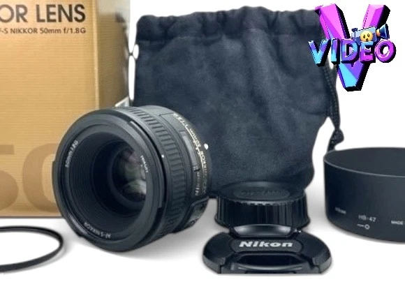 Nikon NIKKOR AF-S f/1.8 Camera Lenses 50mm Focal for sale | eBay