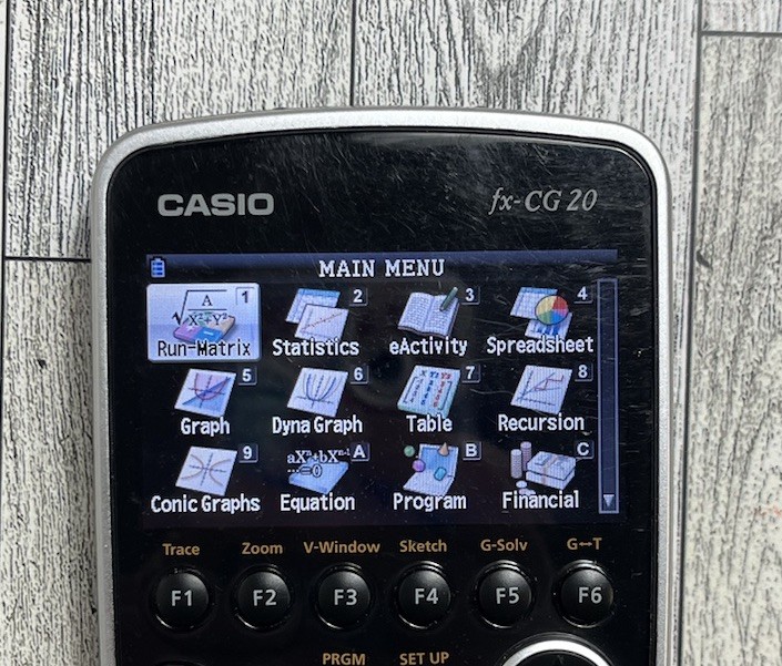 CASIO 関数電卓FX-CG20 Casio FX-CG20 Graphing Calculator for sale online | eBay
