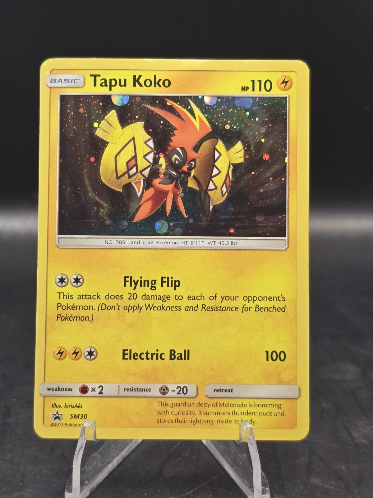 Pokemon TCG Tapu Koko SM30 2017 Sun & Moon - Promos Holo Promo NM