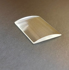 1PC Plano Convex Cylindrical Lens 36X28mm Quartz Glass Focal Length 60mm