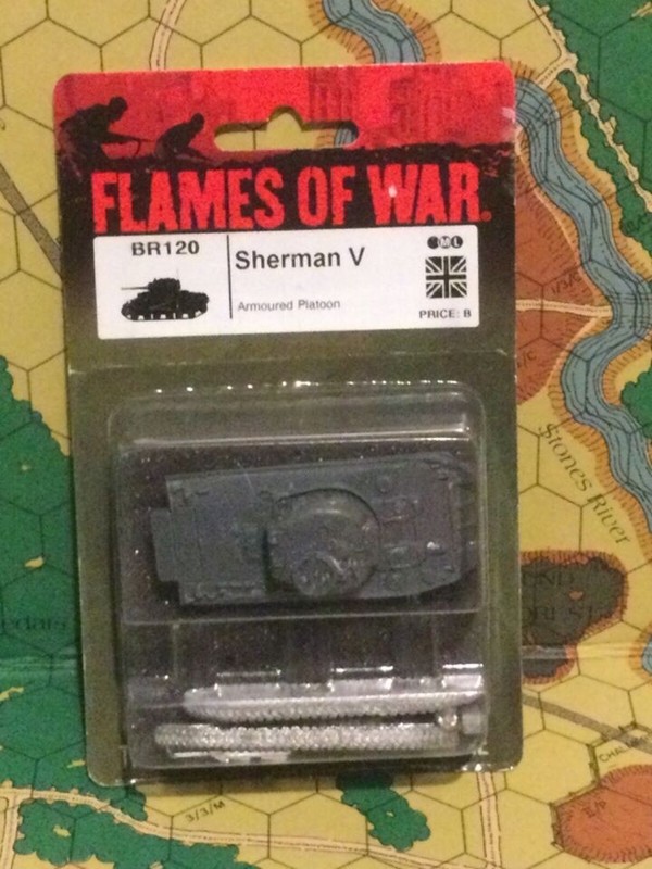 Sherman V 15mm WWII Flames War British BR120 Canadian Polish Soviet M4A4 LONG