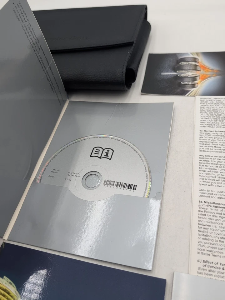 Mercedes-Benz Clase M ML 350 400 550 63 2015 AMG manual del propietario con CD digital Foto 3 de 4