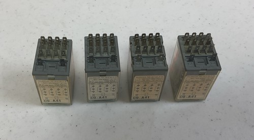 NEW LOT OF 4 RELECO C9-A41 SERIE QR-C ICE CUBE RELAY 230VAC, FREE SHIPPING