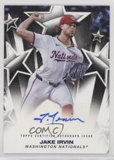 2025 Topps Series 1 Baseball Stars Auto Jake Irvin #BSA-JI Auto 1ml3