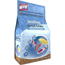 Pond Spring and Fall Fish Food 3.08 lb Pellets for Goldfish and Koi