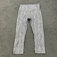 Lululemon Athletica Wunder Under Gray High Rise Tight Leggings Women's Size 4