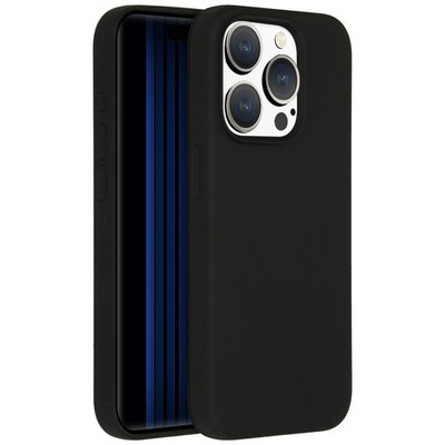 Accezz Liquid Silikoncase mit MagSafe Apple iPhone 15 Pro - Schwarz