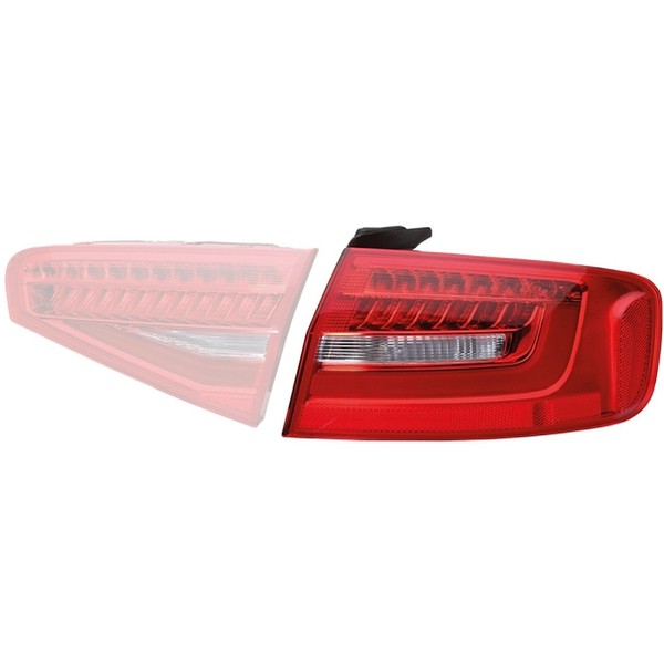 Hella LED Heckleuchte RüCkleuchte FüR Audi A4 B8 8K2 Rechts AußEn 8K5945096AD-image