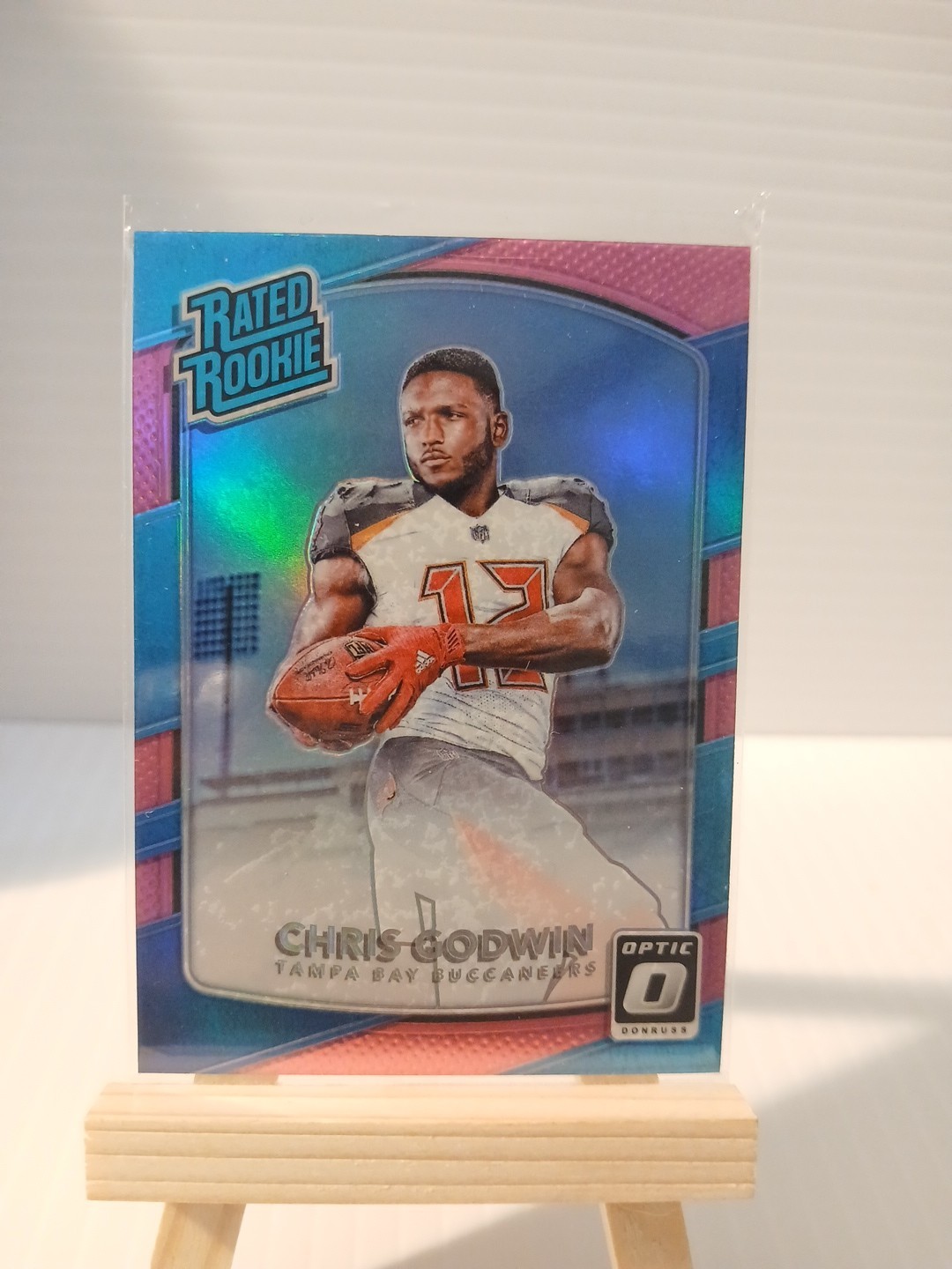 2017 Donruss Optic Chris Godwin Pink Rated Rookie #155 Buccaneers