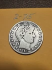 1913  Barber Half Dollar VG  Lot2-75