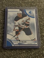 2023-24 Upper Deck SP Hockey Zach Hyman Blue #52 Edmonton Oilers