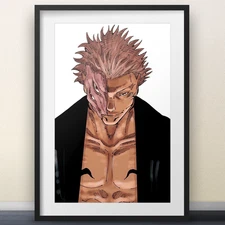 Sukuna Shonen Jump Extra Art - 11x17" Print - funko anime christmas gift