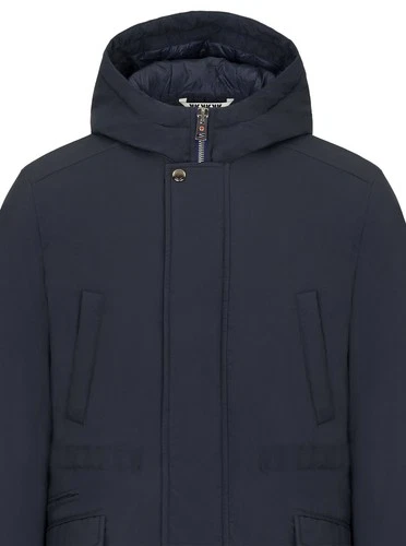 Kired By Kiton Mens Tiko Parka Jacket Large Navy IT 52 - NWT $1695 image 6