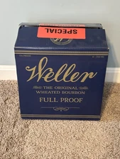 Weller Full Proof Bourbon Box Empty with insert 