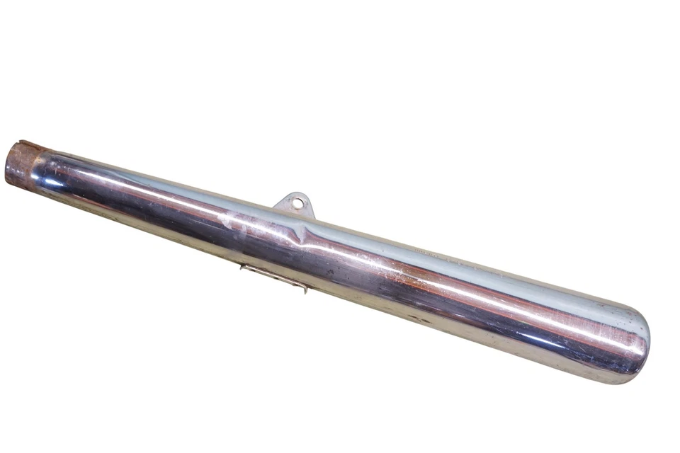 DUCATI BEVEL 900 LEFT SIDE EXHAUST MUFFLER CONTI 0755.84.105 *RG26  - Image 3 of 4