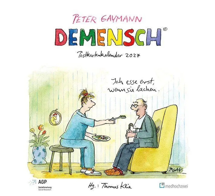 Umbreit Mehrfarbig Kalender, Demensch Postkartenkalender 2027 - Bild 7