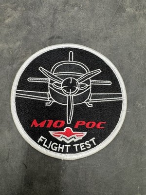 Vintage M10 POC Flight Test Patch Badge