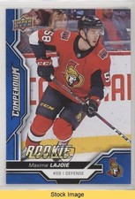 2018-19 Upper Deck Compendium Rookies Blue Max Lajoie Maxime #880 READ 0e3
