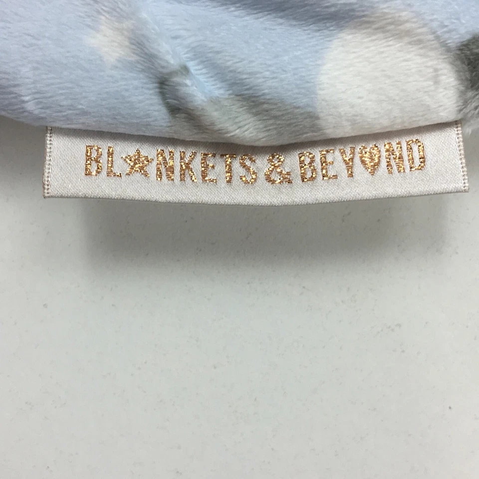 Mantas y Beyond Bolso de Vellón Azul Blanco Elefante Unisex Nb / 0-6 Meses  Foto 3 de 4