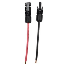 Solar Charge Controller Cable Wire Fits MC4 Connectors - 8 / 10 / 12 / 14 AWG