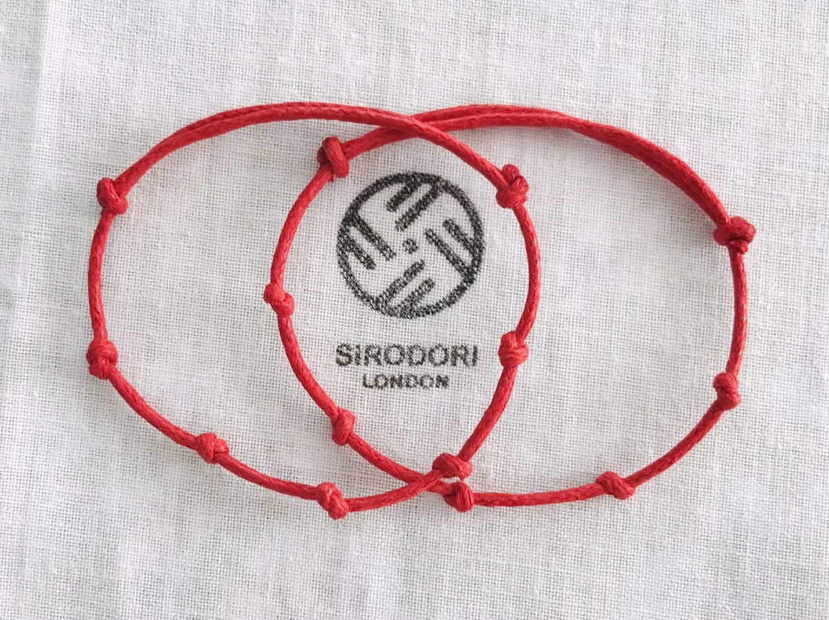 Bracciale Portafortuna In Corda Rossa Intrecciata, Filo Di Cotone, Lunghezza Regolabile 15,5-18,2 Cm, Significato Di Protezione E Amore