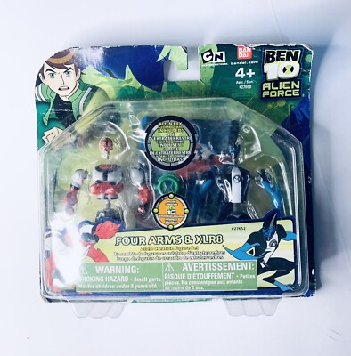 新品・未開封　BEN10 フィギュア　FOUR ARMS BEN 10 FOUR ARMS RED MONSTER 4” ACTION FIGURE PLASTIC BANDAI