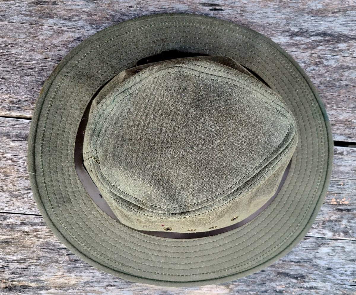 Filson Packer Bucket Hat Otter Green Size Medium Made In USA | eBay