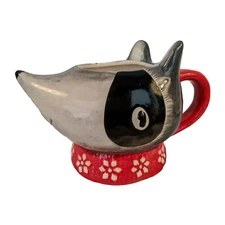 New Raccoon Red Sweater Christmas Animal Coffee Hot Chocolate Mug Cup Lg 16 oz