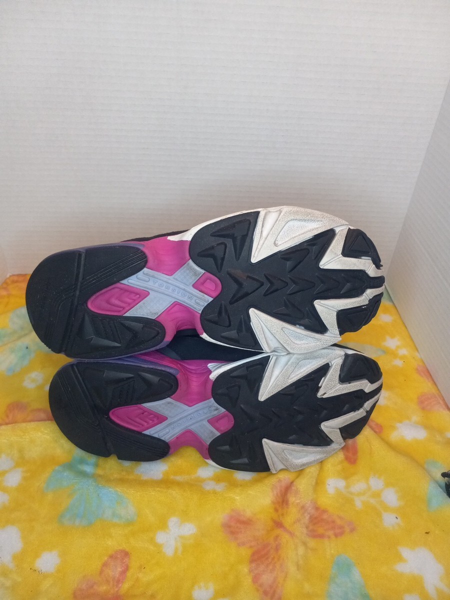 Adidas Falcon CG6219 Running Shoes Black /Shock Pink Women's