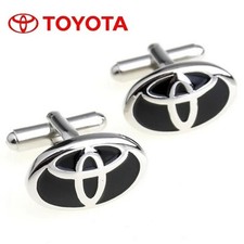 Men's Cufflinks with Toyota Car Emblem Logo