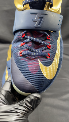 Nike KD PRM Gold Medal 2014 706858-476 Mens Size 13 Navy Blue - Main Image