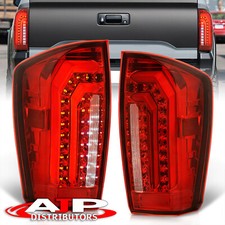 Red Replacement Led Bar Tail Lights Brake Lamps Pair For 2016-2023 Toyota Tacoma Red Replacement Led Bar Tail Lights Brake Lamps Pair For 2016-2023 Toyota Tacoma