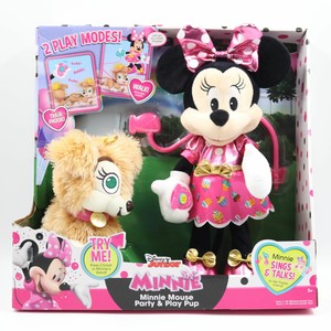 minnie mouse walking dog toy