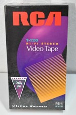 RCA VHS Video Tape  T-120 Premium Hi-Fi Blank 
