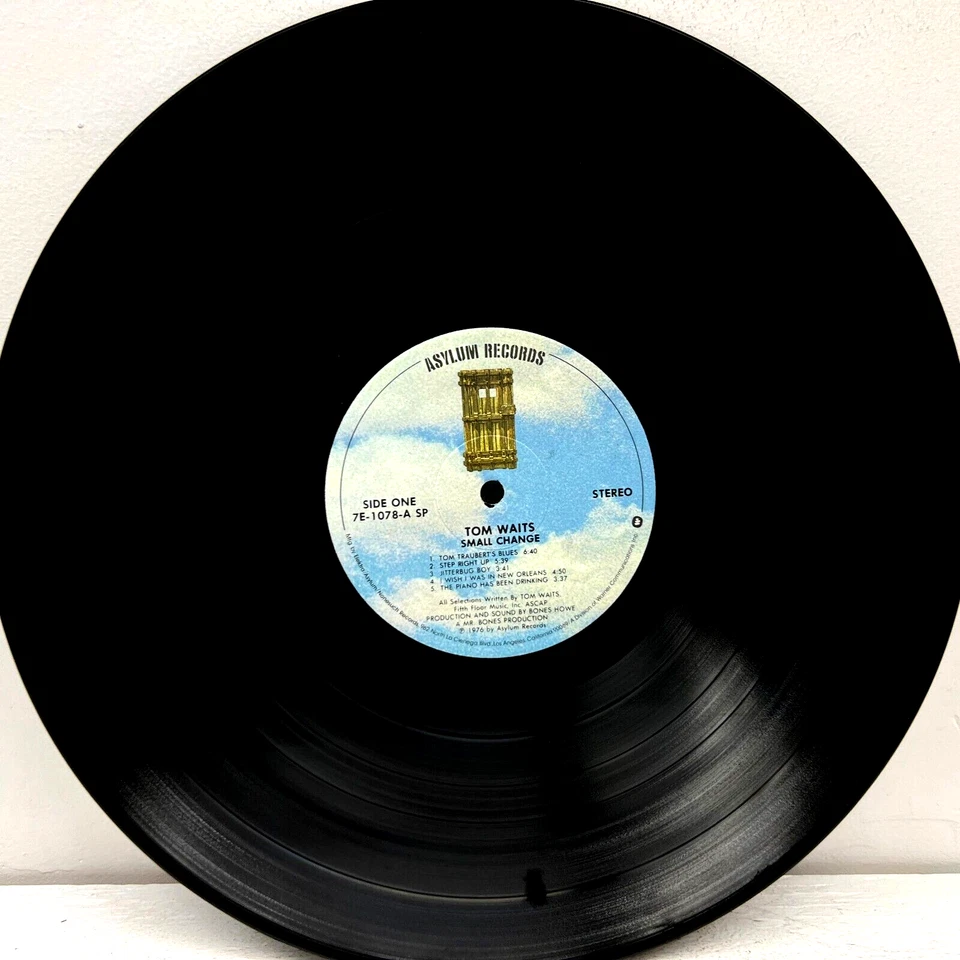 Tom Waits Small Change 1976 Vinyl Asylum Records 1st Press - Image 2 of 4