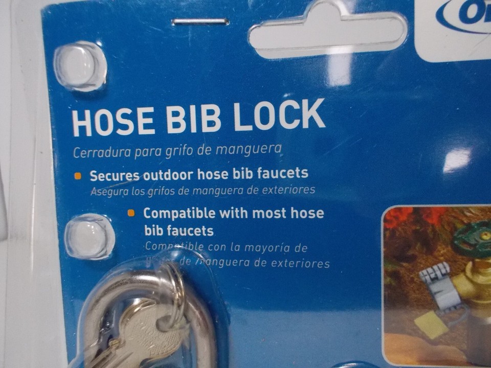 NOS Orbit Outdoor Hose Bibb Faucet Lock Garden Faucet Lock 37439 Free