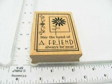 Flower Friend Rubber Stamp - Stamp Set A701
