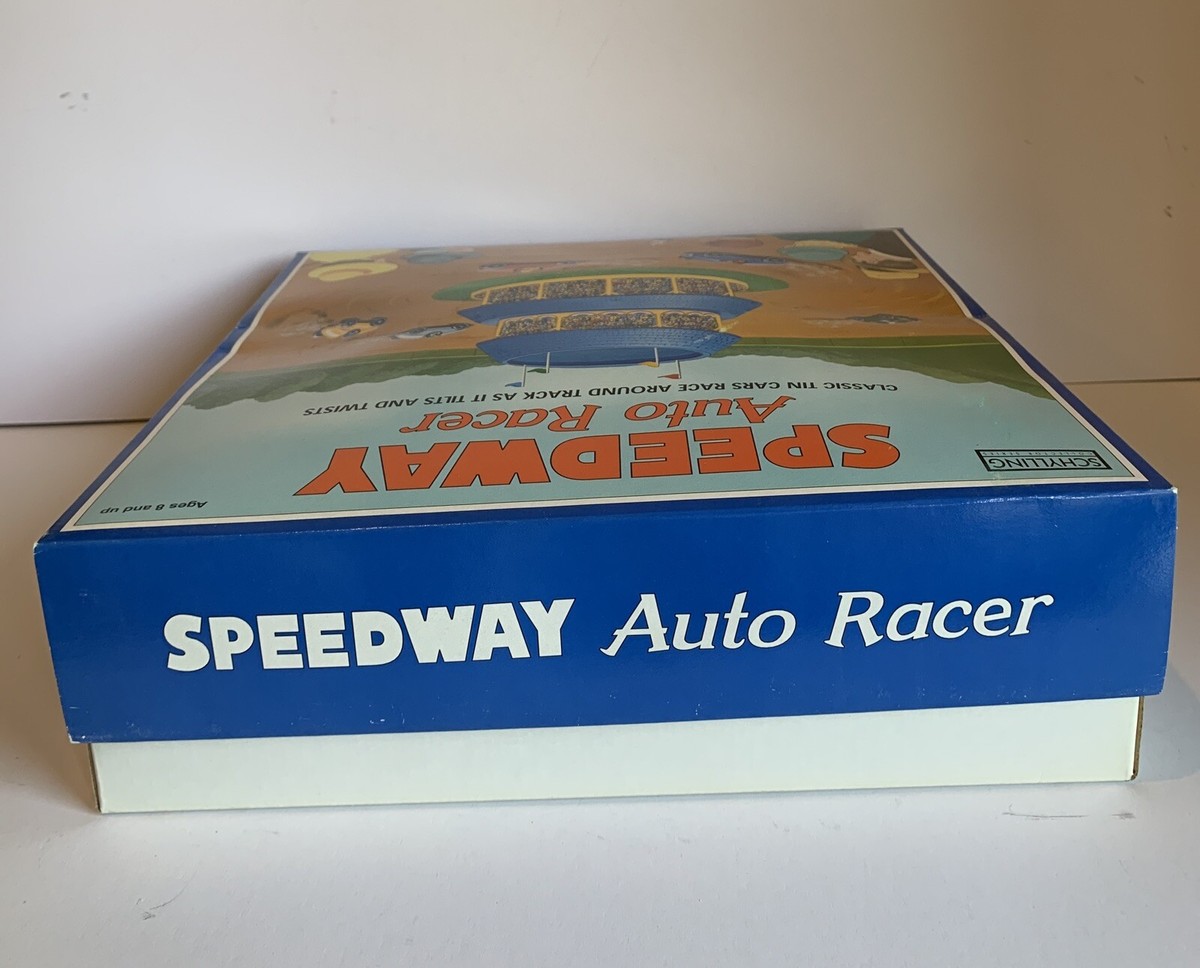 Schylling 車　3台セットSPEEDWAY RACER SCHYLLING SPEEDWAY AUTO RACER TIN WIND UP RACE TRACK WITH