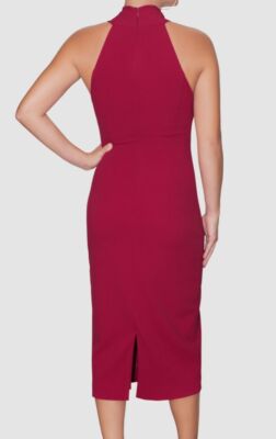 Rachel Rachel Roy Halter Sheath Dress - Chili - Size XS Rachel Rachel Roy Halter Sheath Dress - Chili - Size XS