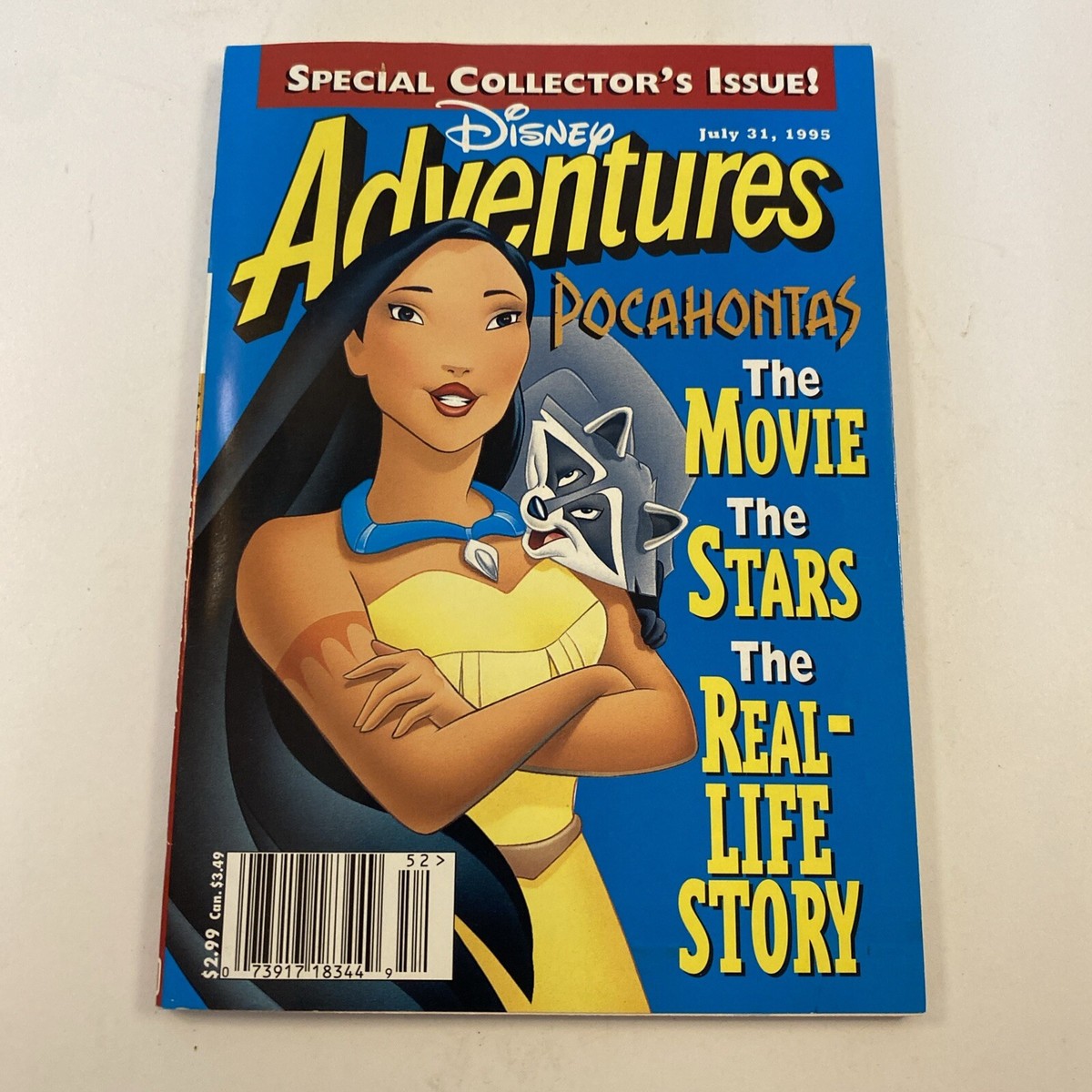 Disney Adventures July 31 1995 - Pocahontas - The Movie - The