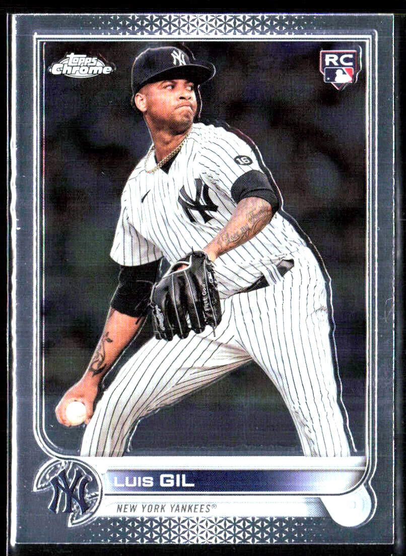 2022 Topps Chrome Sonic Base - Luis Gil - #202