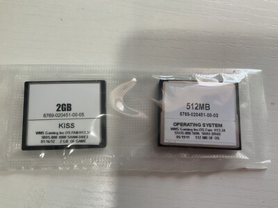 WMS WILLIAMS  BB2 SLOT  SOFTWARE SET - KISS