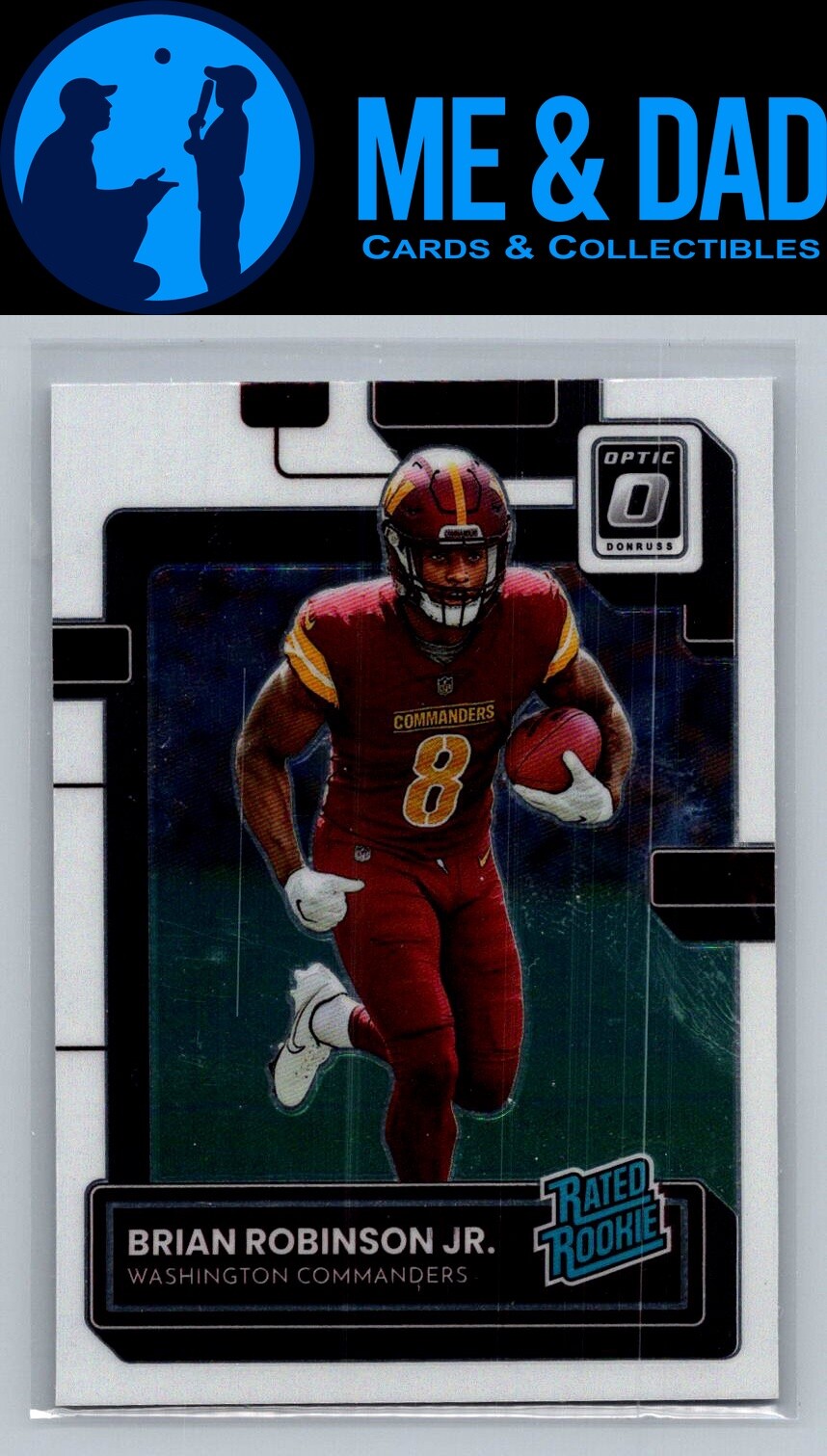 2022 Donruss Optic #227 Brian Robinson Jr. Holo