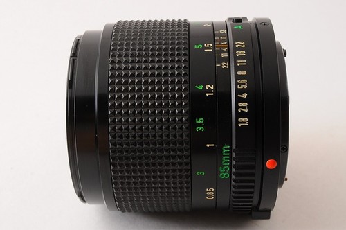 【MINT】CANON NEW FD NFD 85mm F1.8 MF Telephoto Lens For FD Mount From JAPAN #4645 - Picture 7 of 12