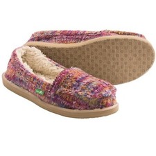 SANUK WOMEN S MELTAWAY SLIPPERS CERISE MULTI COLOR SIZE 5 NWT 65 LIST